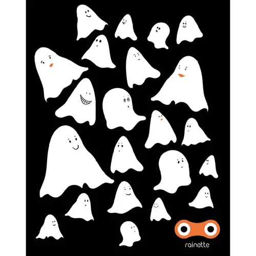 Rainette Reflecterende Stickers - Spoken 4 Rainette Reflecterende Stickers - Spoken - Afbeelding 2