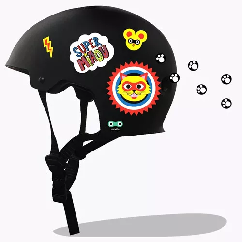 Rainette Reflecterende Stickers - Super Miaou 5 Rainette Reflecterende Stickers - Super Miaou - Afbeelding 3