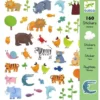Djeco Stickers Dieren - 160st -Kinderspeelgoed stickers dieren djeco