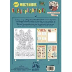 Studio Schaapman Kleurplaatboek Muizenhuis -Kinderspeelgoed studio schaapman kleurplaatboek muizenhuis 3