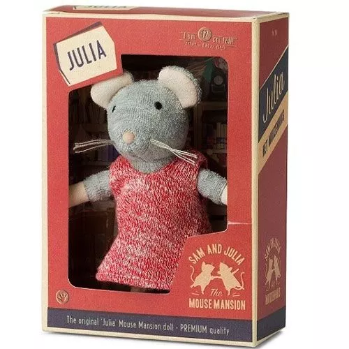 Studio Schaapman Knuffelmuis Julia - 13 Cm 4 Studio Schaapman Knuffelmuis Julia - 13 Cm - Afbeelding 2