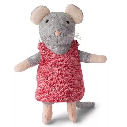 Studio Schaapman Knuffelmuis Julia - 13 Cm 3 Studio Schaapman Knuffelmuis Julia - 13 Cm