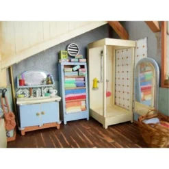 Studio Schaapman Bouwpakket Muizenhuis - Badkamer 13 Studio Schaapman Bouwpakket Muizenhuis - Badkamer -Kinderspeelgoed studio schaapman bouwpakket muizenhuis badkamer 7