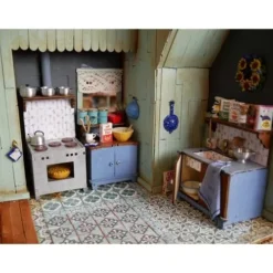 Studio Schaapman Bouwpakket Muizenhuis - Keuken -Kinderspeelgoed studio schaapman bouwpakket muizenhuis keuken 1