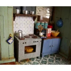 Studio Schaapman Bouwpakket Muizenhuis - Keuken -Kinderspeelgoed studio schaapman bouwpakket muizenhuis keuken 2