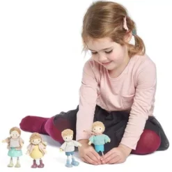 Tender Leaf Toys Poppenhuispop Mw. Goodwood & Haar Baby - 13 Cm -Kinderspeelgoed tender leaf toys poppenhuispop mr. goodwood zijn hond ilovespeelgoed5 2