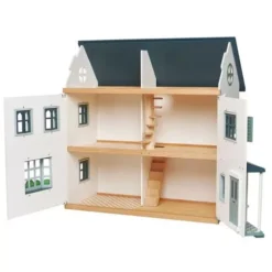 Tender Leaf Toys Poppenhuis Villa Dovetail -Kinderspeelgoed tender leaf toys poppenvilla1 ilovespeelgoed43