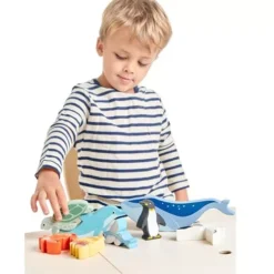 Tender Leaf Toys Zeemeeuw - 6 Cm -Kinderspeelgoed tender leaf toys zeehond 4 1 1 1 1