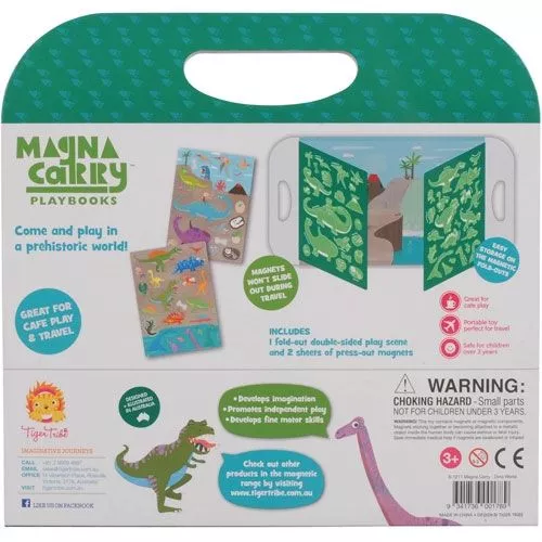 Tiger Tribe Magneetboek - Wereld Van Dino's 6 Tiger Tribe Magneetboek - Wereld Van Dino's - Afbeelding 4