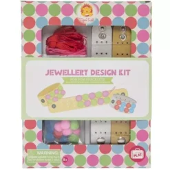 Tiger Tribe Sieraden Ontwerp Kit - Pompons Armbanden