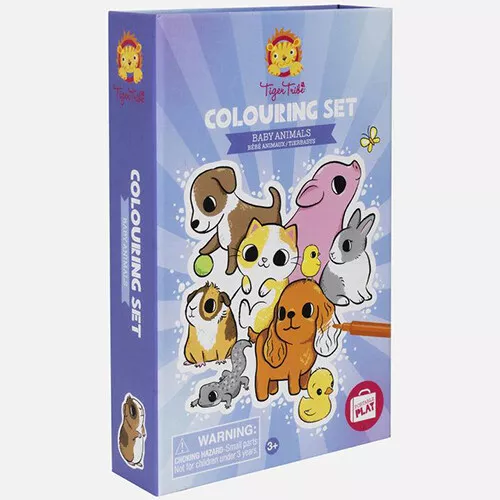 Tiger Tribe Kleurset Babydieren 4 Tiger Tribe Kleurset Babydieren - Afbeelding 2
