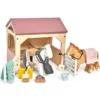 Tender Leaf Toys Poppenhuis - Paardenstal -Kinderspeelgoed tl8165 the stables 6 720x