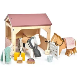 Tender Leaf Toys Poppenhuis - Paardenstal
