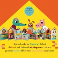 Uitgeverij Gottmer Flapjesboek - De Winkelstraat -Kinderspeelgoed uitgeverij gottmer flapjesboek de winkelstraat 4