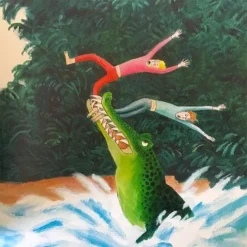 Uitgeverij Gottmer Kietel Nooit Een Krokodil -Kinderspeelgoed uitgeverij gottmer kietel nooit een krokodil 8