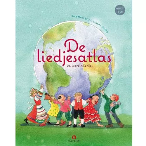 Uitgeverij Rubinstein Liedjesatlas + Cd Met 24 Wereldliedjes 3 Uitgeverij Rubinstein Liedjesatlas + Cd Met 24 Wereldliedjes