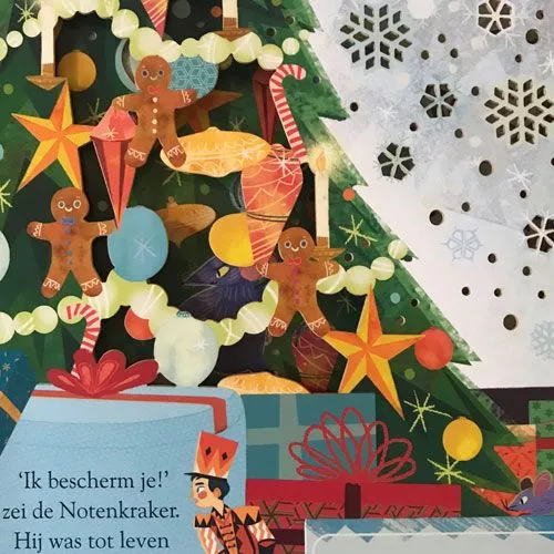 Uitgeverij Usborne Kartonboekje De Notenkraker 5 Uitgeverij Usborne Kartonboekje De Notenkraker - Afbeelding 3