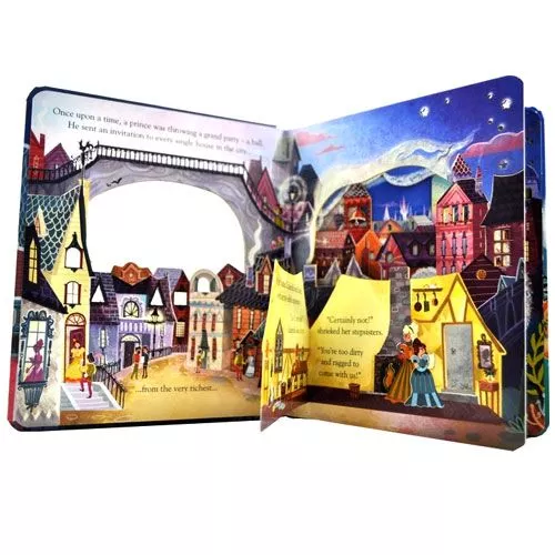 Uitgeverij Usborne Kijk Binnen In Een Sprookje - Assepoester 4 Uitgeverij Usborne Kijk Binnen In Een Sprookje - Assepoester - Afbeelding 2