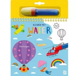 Uitgeverij Ballon Kleuren Met Water - Voertuigen