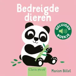 Uitgeverij Clavis Geluidenboek Bedreigde Dieren