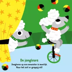 Uitgeverij Clavis Geluidenboek Circusmuziek -Kinderspeelgoed uitgeverij clavis geluidenboek circusmuziek 1
