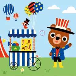 Uitgeverij Clavis Geluidenboek Circusmuziek -Kinderspeelgoed uitgeverij clavis geluidenboek circusmuziek 4