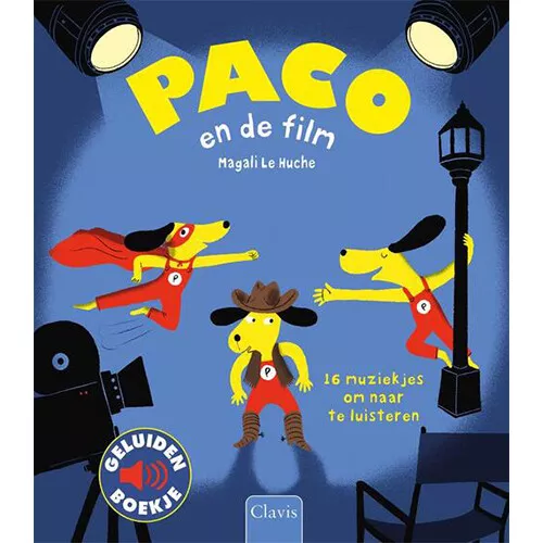 Uitgeverij Clavis Geluidenboek Paco En De Film 3 Uitgeverij Clavis Geluidenboek Paco En De Film