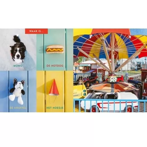 Uitgeverij Condor Kartonboek Waar Is Momo? 5 Uitgeverij Condor Kartonboek Waar Is Momo? - Afbeelding 3