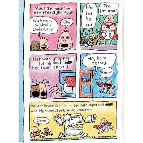 Uitgeverij De Fontein Kapitein Onderbroek En Knotsgekke Knokpartij - Deel 7 6 Uitgeverij De Fontein Kapitein Onderbroek En Knotsgekke Knokpartij - Deel 7 - Afbeelding 4