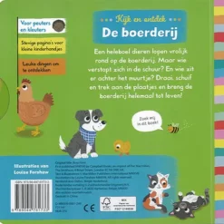 Uitgeverij Deltas Kijk En Ontdek! - De Boerderij -Kinderspeelgoed uitgeverij deltas kijk en ontdek de boerderij 1