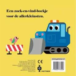 Uitgeverij Gottmer Flapjesboek Graafmachine, Waar Ben Je? -Kinderspeelgoed uitgeverij gottmer flapjesboek graafmachine waar ben je 3