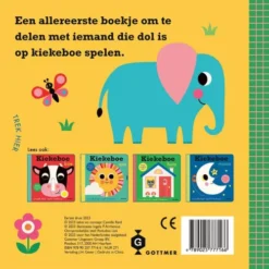 Uitgeverij Gottmer Schuifboekje Kiekeboe Leeuw -Kinderspeelgoed uitgeverij gottmer schuifboekje kiekeboe leeuw 1
