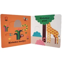 Uitgeverij Gottmer Schuifboekje Kiekeboe Leeuw -Kinderspeelgoed uitgeverij gottmer schuifboekje kiekeboe leeuw 3