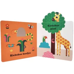 Uitgeverij Gottmer Schuifboekje Kiekeboe Leeuw -Kinderspeelgoed uitgeverij gottmer schuifboekje kiekeboe leeuw 4