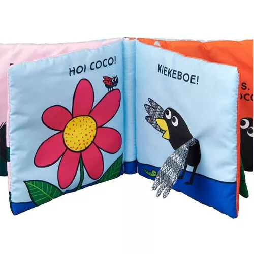 Uitgeverij Gottmer Stoffen Babyboekje Coco 7 Uitgeverij Gottmer Stoffen Babyboekje Coco - Afbeelding 5