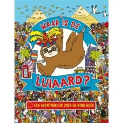 Uitgeverij Gottmer Zoek-en-vind-boek Waar Is De Luiaard?