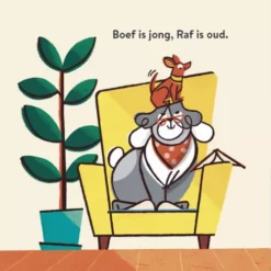 Uitgeverij Lannoo Kartonboek Raf En Boef -Kinderspeelgoed uitgeverij lannoo kartonboek raf en boef 4