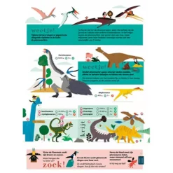 Uitgeverij Lannoo Zigzag Dinosaurussen -Kinderspeelgoed uitgeverij lannoo zigzag dinosaurussen 3