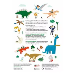 Uitgeverij Lannoo Zigzag Dinosaurussen -Kinderspeelgoed uitgeverij lannoo zigzag dinosaurussen 6
