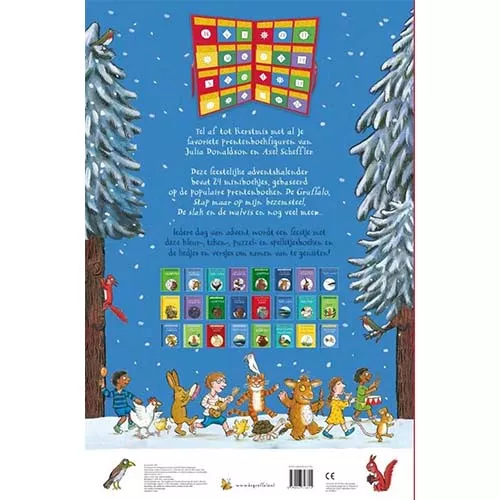 Uitgeverij Lemniscaat Adventskalender De Gruffalo En Zijn Vrienden 4 Uitgeverij Lemniscaat Adventskalender De Gruffalo En Zijn Vrienden - Afbeelding 2