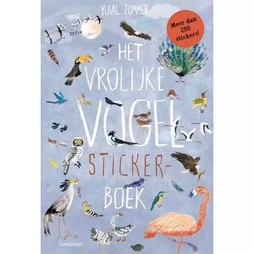 Uitgeverij Lemniscaat Het Vrolijke Vogel Stickerboek 3 Uitgeverij Lemniscaat Het Vrolijke Vogel Stickerboek