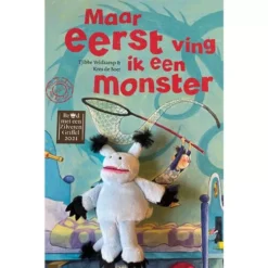 Uitgeverij Lemniscaat Maar Eerst Ving Ik Een Monster Met Vingerpopje