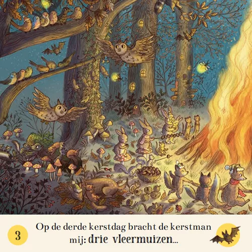 Uitgeverij Lemniscaat Zoekboek De Twaalf Kerstdagen 6 Uitgeverij Lemniscaat Zoekboek De Twaalf Kerstdagen - Afbeelding 4
