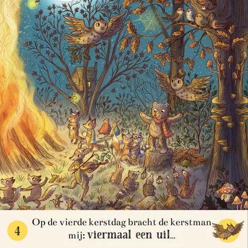 Uitgeverij Lemniscaat Zoekboek De Twaalf Kerstdagen 7 Uitgeverij Lemniscaat Zoekboek De Twaalf Kerstdagen - Afbeelding 5