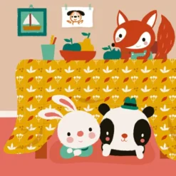 Uitgeverij Ploegsma Schuifboekje Bora - Kiekeboe! -Kinderspeelgoed uitgeverij ploegsma bora kiekeboe 1