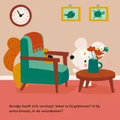 Uitgeverij Ploegsma Schuifboekje Bora - Kiekeboe! -Kinderspeelgoed uitgeverij ploegsma bora kiekeboe 4