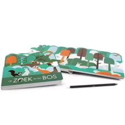 Uitgeverij Ploegsma Zoekboek Op Zoek In Het Bos -Kinderspeelgoed uitgeverij ploegsma zoekboek op zoek in het bos 1