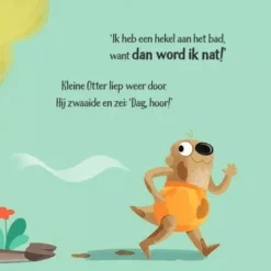 Uitgeverij Rebo Kleine Otter Gaat In Bad -Kinderspeelgoed uitgeverij rebo kleine otter gaat in bad 4 1