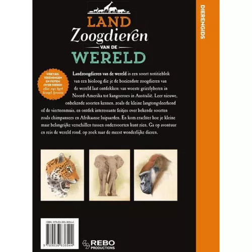 Uitgeverij Rebo Landzoogdieren Van De Wereld 4 Uitgeverij Rebo Landzoogdieren Van De Wereld - Afbeelding 2