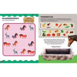 Uitgeverij Rebo Reuzestickerboek Paarden -Kinderspeelgoed uitgeverij rebo reuzestickerboek paarden 1